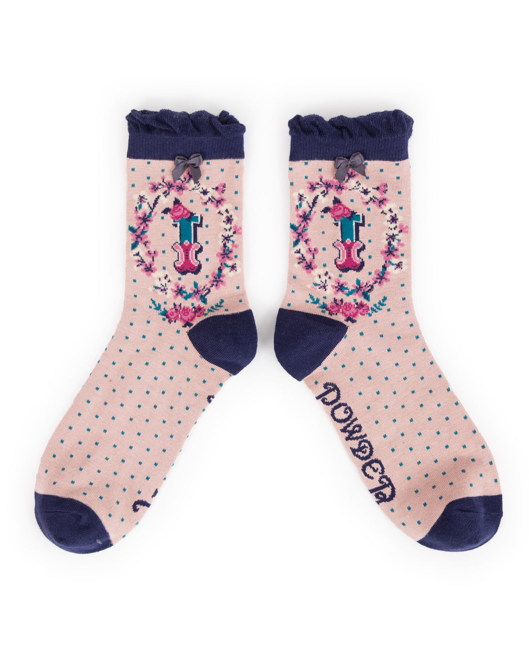 Pair of Ladies Powder Socks I
