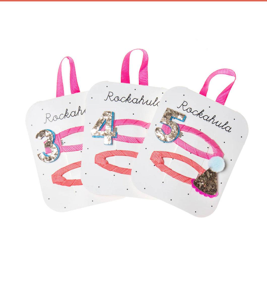 Sale….Rockahula hair clip set age 5
